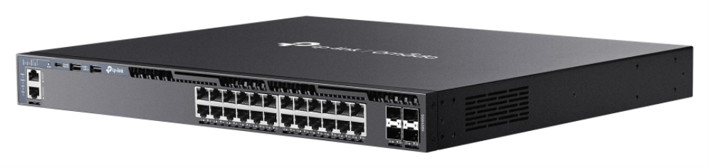 MANAGED SWITCH OMADA 24-PORT GIGABIT STACKABLE L3 WITH 4 10GE SFP+ SLOTS - detalle