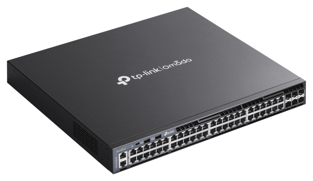 MANAGED SWITCH OMADA 48-PORT GIGABIT STACKABLE L3 WITH 6 10GE SFP+ SLOTS - detalle
