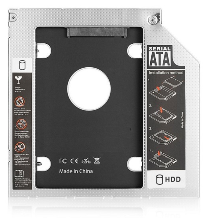 MARCO DE INSTALACION EWENT PARA SSD/HDD SATA III 9,5 MM DE ALTURA - detalle