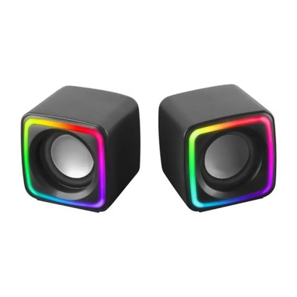 MARS GAMING Altavoces MSCUBE Premium 8W BLACK - detalle