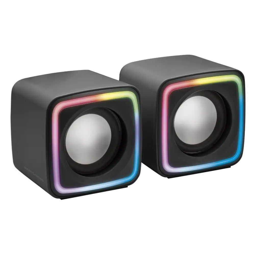 MARS GAMING Altavoces MSCUBE Premium 8W BLACK - detalle