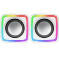 MARS GAMING Altavoces MSCUBE Premium 8W White