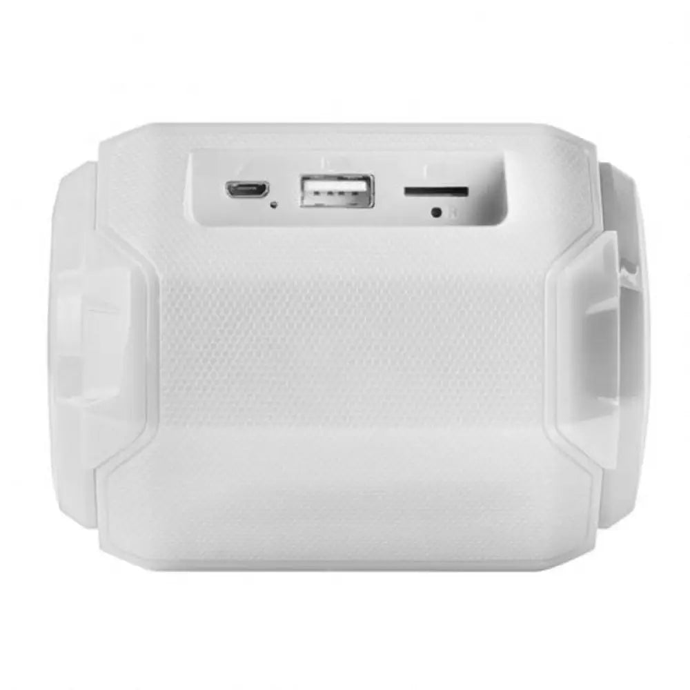 Mars Gaming Altavoz BLUETOOTH RGB MSBAX 10W WHITE - detalle