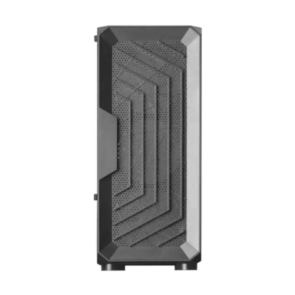 Caja semitorre Mars Gaming MC-2000 con ventilador de 120 mm, ideal para configuraciones de PC gaming y componentes.
