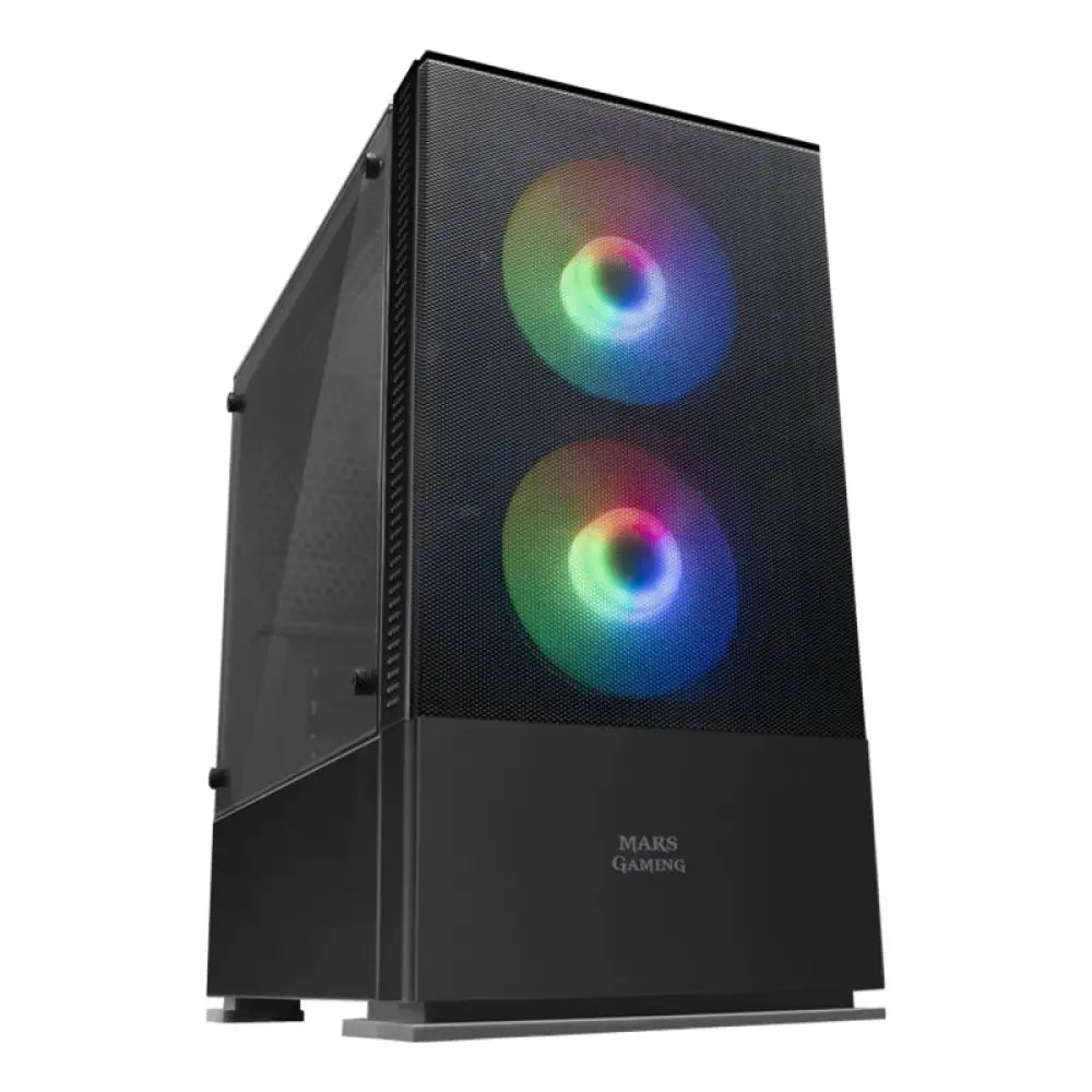 Mars Gaming Caja MCZ PREMIUM M-ATX 2X FRGB Negra - detalle