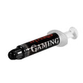 Aplicación de pasta térmica Mars Gaming MT0 en una jeringuilla para refrigeración de componentes electrónicos.