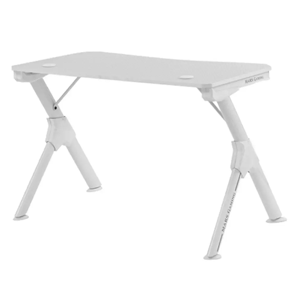 Mars Gaming Mesa MGD Gaming CARBON FIBER White - detalle