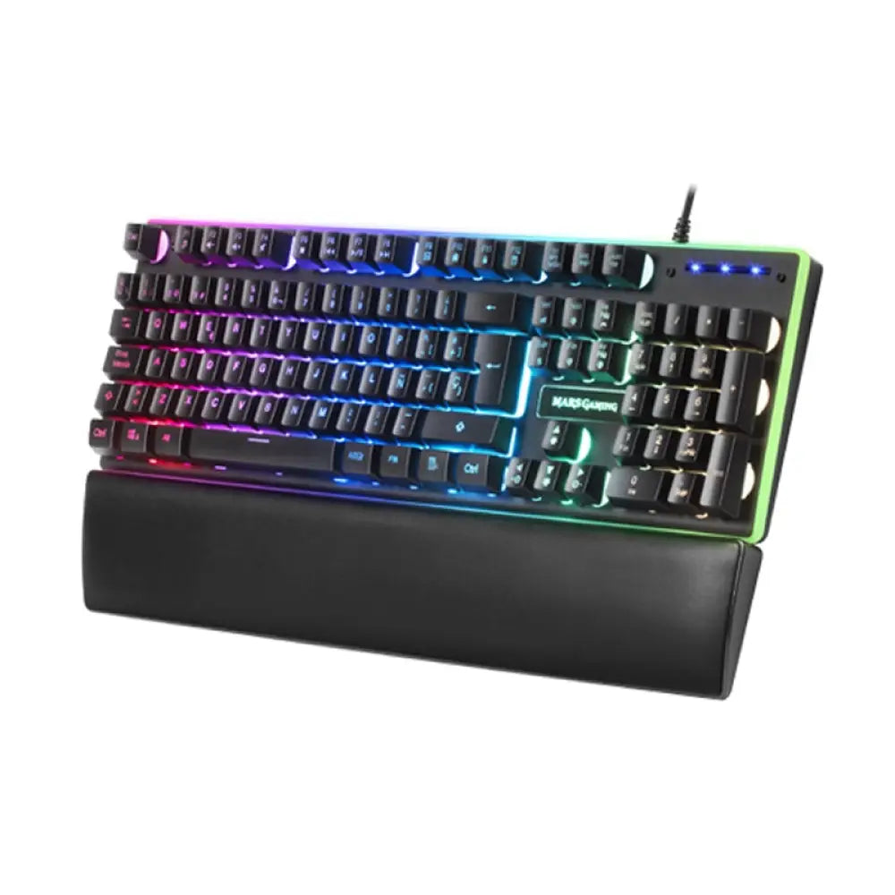 Mars Gaming MK320ES Full RGB H-Mec Reposamuñecas - detalle