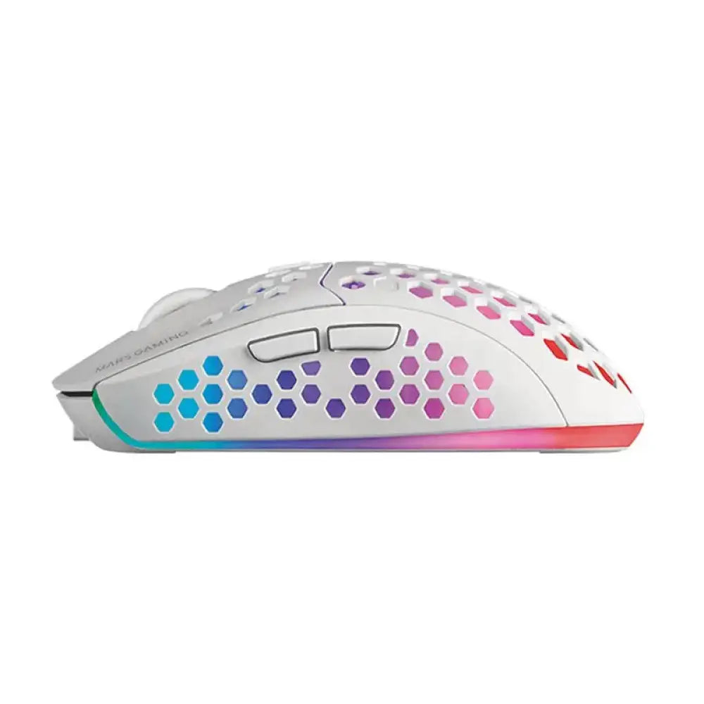 MARS GAMING Raton Inalámbrico MMW3  79G  White - detalle
