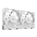 Ventilador silencioso MARS GAMING MF-PROX2 en color blanco, sistema de refrigeración para PC con diseño compacto y eficiente