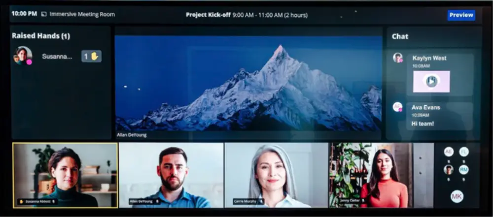 MAXHUB UW105NA pantalla de señalización Pantalla plana para señalización digital 2.67 m (105") LCD Wifi 5K Ultra HD Negr
