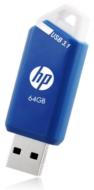 MEMORIA USB 2.0 HP 64GB X755W - detalle