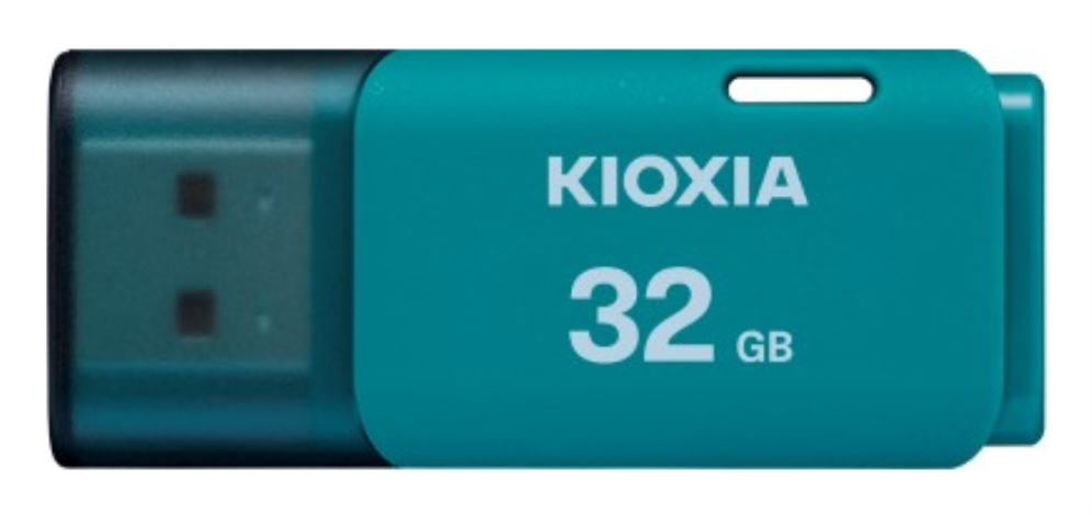 MEMORIA USB 2.0 KIOXIA 32GB U202 AQUA