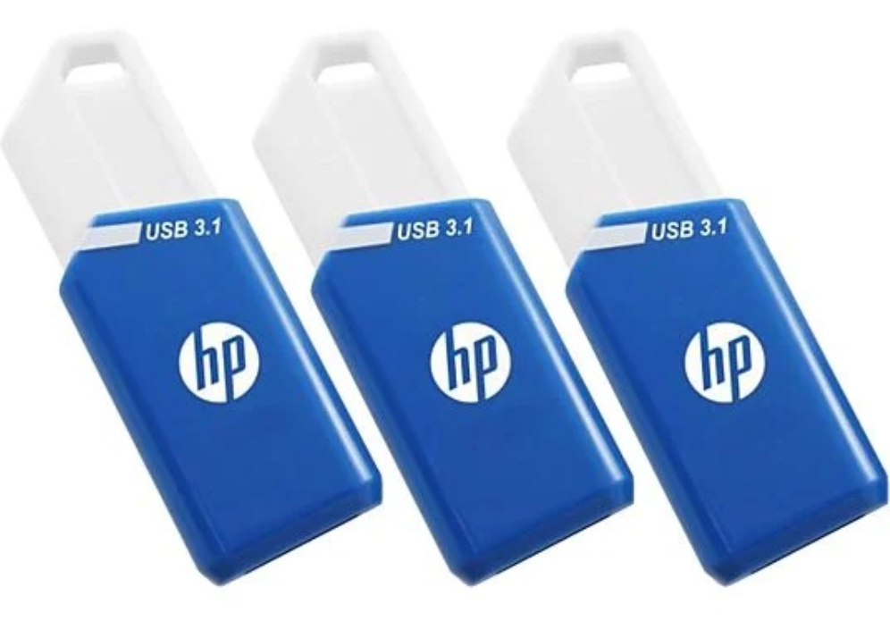 MEMORIA USB 3.1 HP 3x128GB X755W PACK