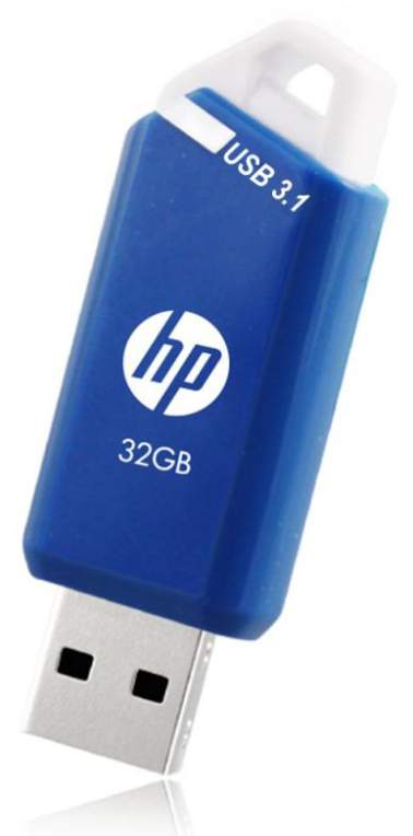 MEMORIA USB 3.1 HP 3x32GB X755W PACK AZUL - detalle