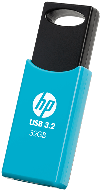 MEMORIA USB 3.2 HP 32GB 712W AZUL - detalle