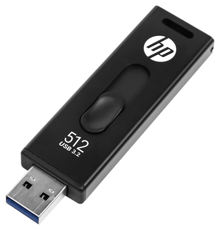 MEMORIA USB 3.2 HP 512GB X911W NEGRO - detalle