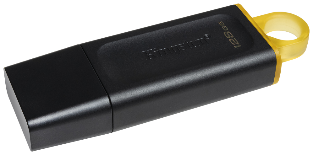 MEMORIA USB 3.2 KINGSTON 128GB DATATRAVELER EXODIA NEGRO DORADO - detalle