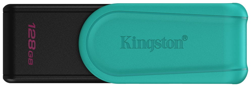 MEMORIA USB 3.2 KINGSTON 128GB DTXS/128GB BLACK/TURQUOISE
