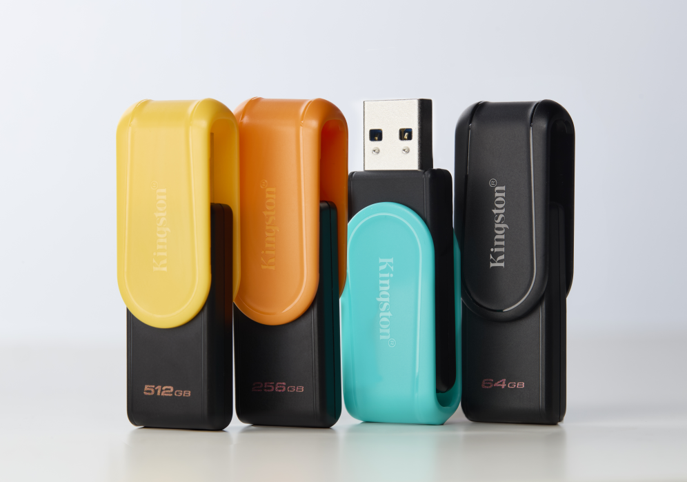 MEMORIA USB 3.2 KINGSTON 512GB DTXS/512GB BLACK/YELLOW - detalle