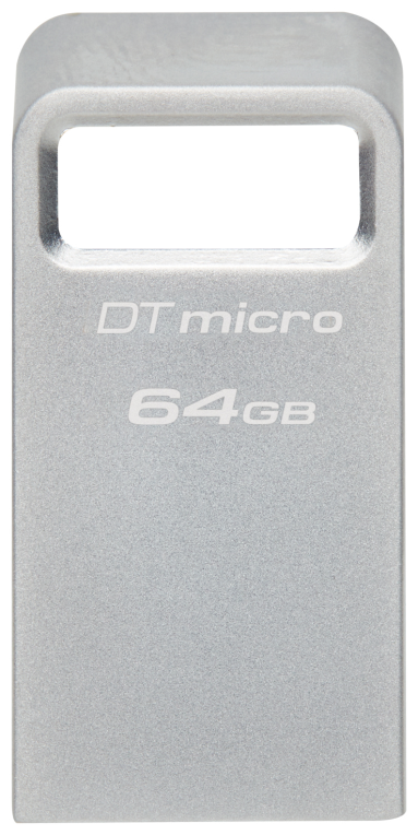 MEMORIA USB 3.2 KINGSTON 64GB DATATRAVELER MICRO 200MB METAL