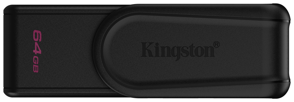 MEMORIA USB 3.2 KINGSTON 64GB DTXS/64GB BLACK/BLACK