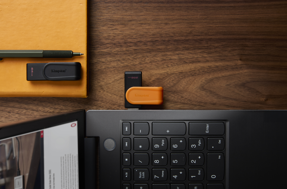 MEMORIA USB 3.2 KINGSTON 64GB DTXS/64GB BLACK/BLACK - detalle