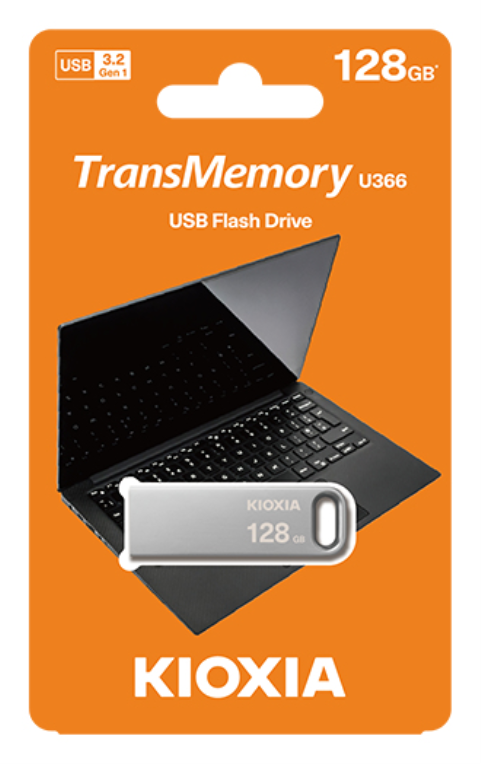 MEMORIA USB 3.2 KIOXIA 128GB U366 METAL - detalle