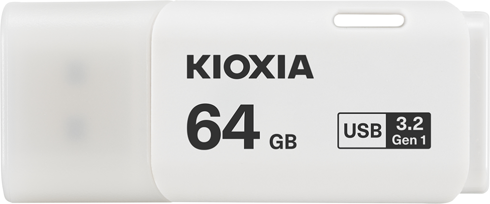 MEMORIA USB 3.2 KIOXIA 64GB U301 BLANCO
