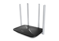 Mercusys AC12 router inalámbrico Ethernet rápido Doble banda (2.4 GHz / 5 GHz) Negro