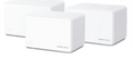 Mercusys Halo H80X (3-pack) Doble banda (2.4 GHz / 5 GHz) Wi-Fi 6 (802.11ax) Blanco Interno