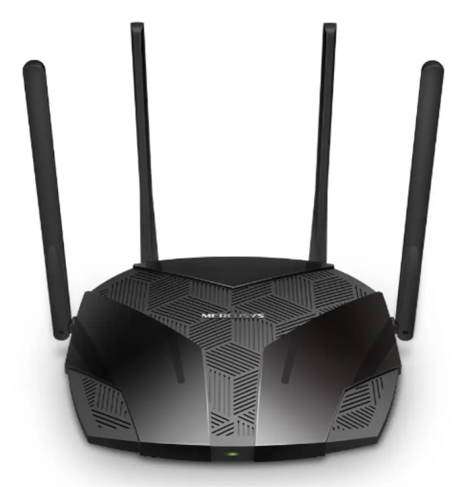 Mercusys MR80X router inalámbrico Gigabit Ethernet Doble banda (2.4 GHz / 5 GHz) Negro