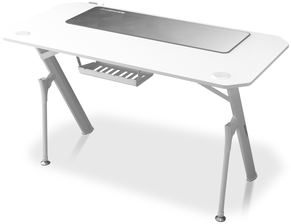 MESA GAMING DRIFT DZ175 WHITE - detalle
