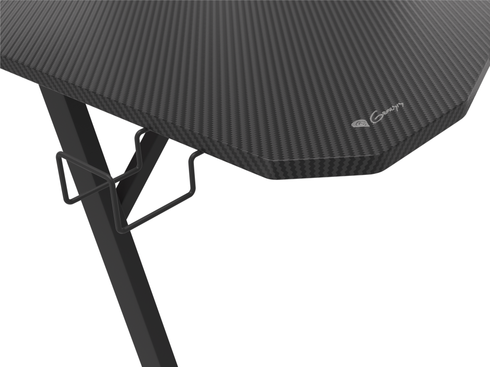 MESA GAMING GENESIS HOLM 510 RGB NEGRO CARBONO 160X75 CM - detalle