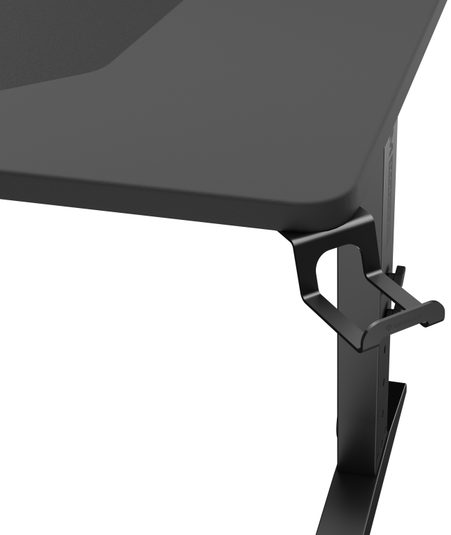 MESA GAMING GENESIS HOLM MODULAR 120 RGB NEGRO 120X75 CM - detalle