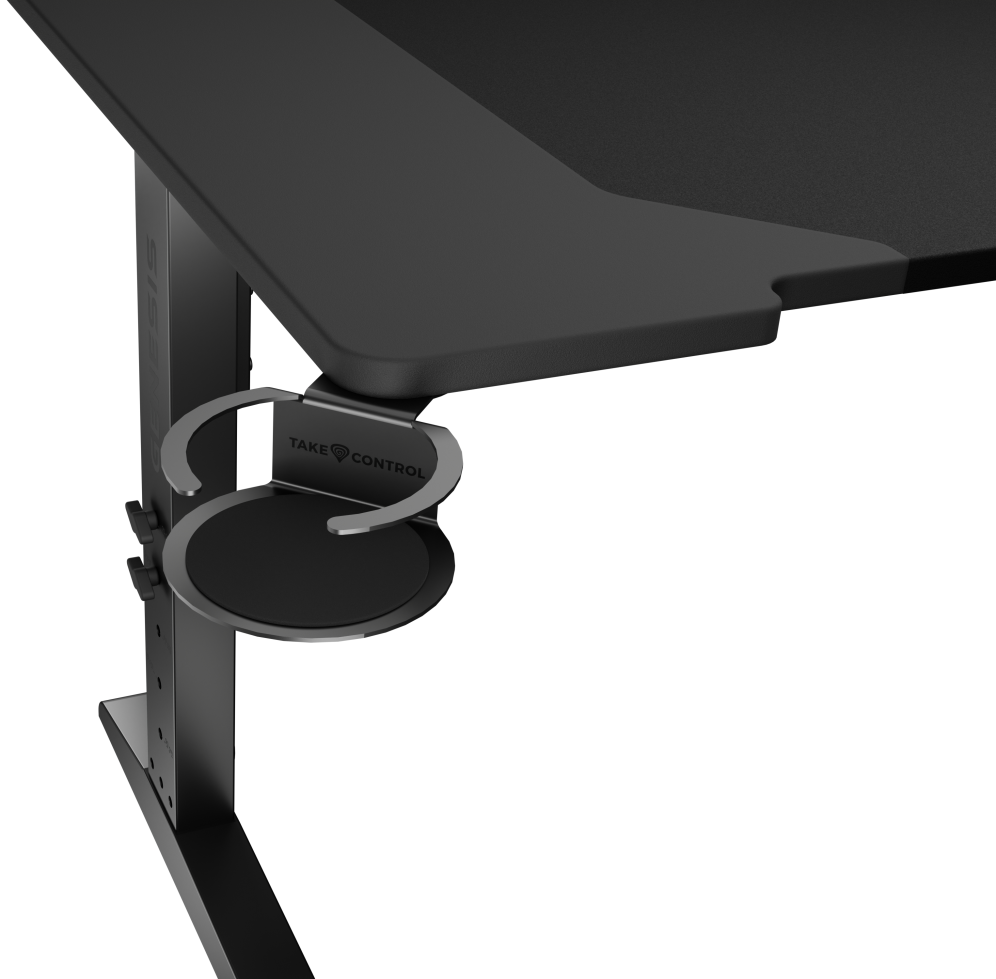 MESA GAMING GENESIS HOLM MODULAR 120 RGB NEGRO 120X75 CM - detalle