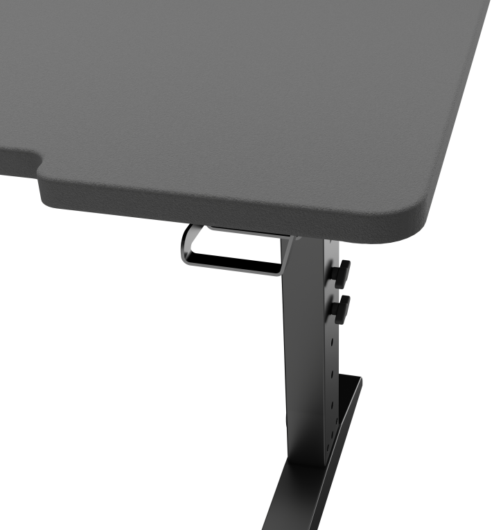 MESA GAMING GENESIS HOLM MODULAR 180 RGB NEGRO 180X75 CM - detalle