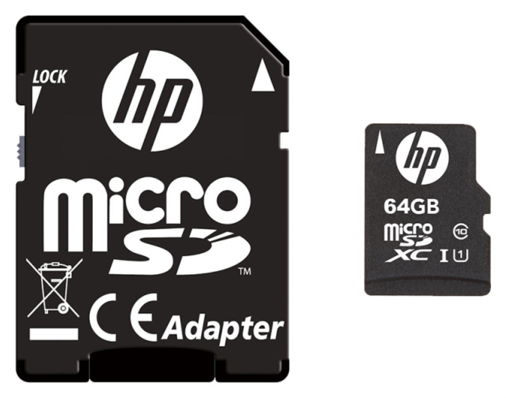 MICRO SD HP 64GB UHS-I U1 - detalle