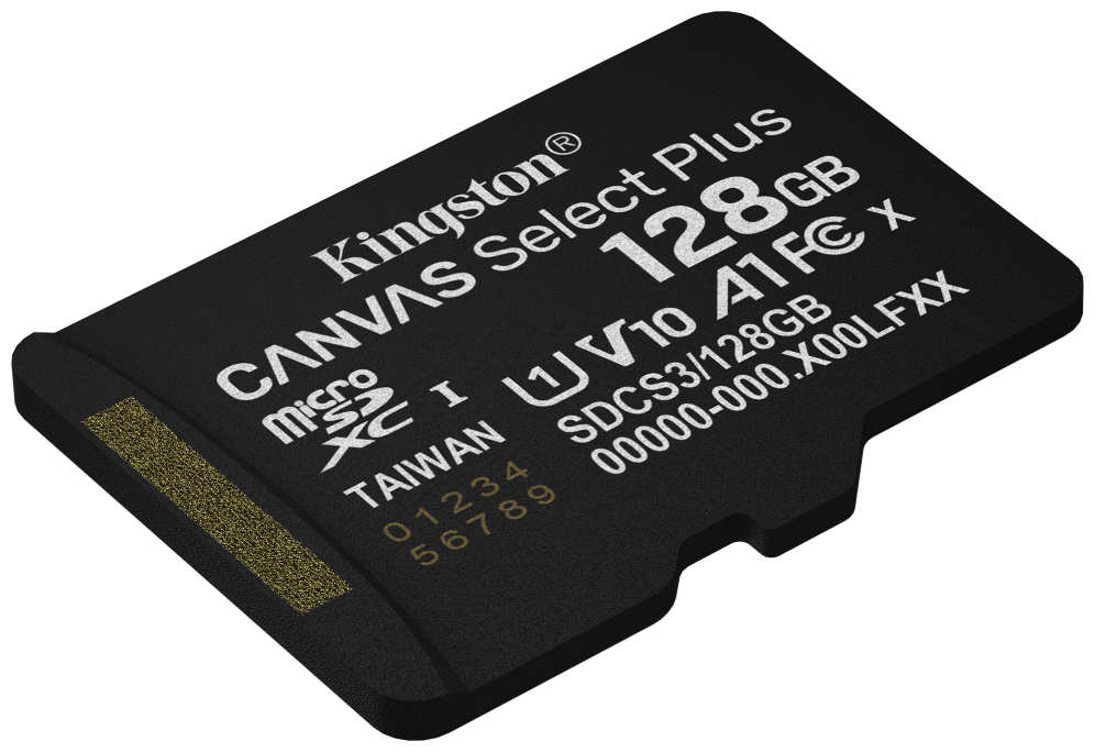MICRO SD KINGSTON HC 128GB SDCS3 - detalle