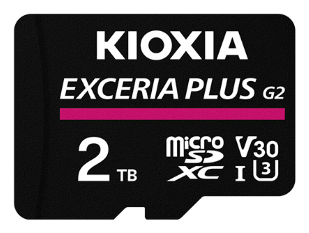 MICRO SD KIOXIA 2TB EXCERIA PLUS G2 UHS-I C10 CON ADAPTADOR