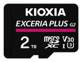 MICRO SD KIOXIA 2TB EXCERIA PLUS G2 UHS-I C10 CON ADAPTADOR