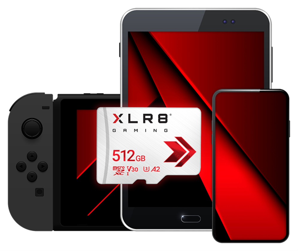 MICRO SD PNY XLR8 512GB GAMING CLASS - detalle