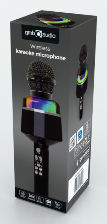 MICROFONO GEMBIRD CON FUNCION KARAOKE - detalle