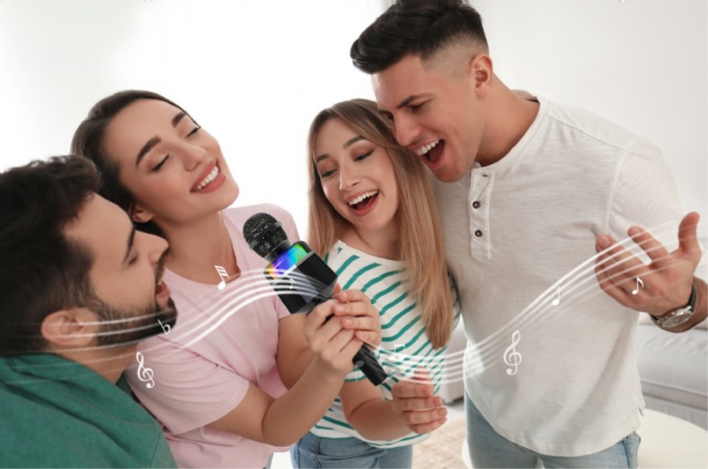 MICROFONO GEMBIRD CON FUNCION KARAOKE - detalle