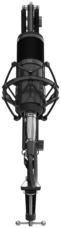 MICROFONO GENESIS RADIUM 300 STUDIO XLR CON BRAZO FILTRO POP - detalle