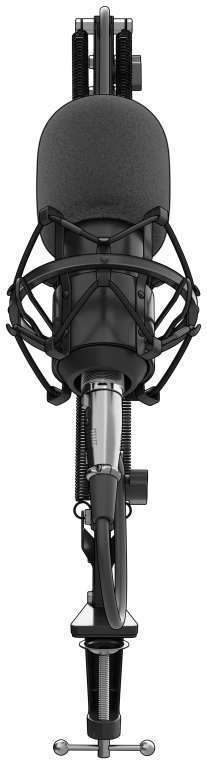 MICROFONO GENESIS RADIUM 300 STUDIO XLR CON BRAZO FILTRO POP - detalle