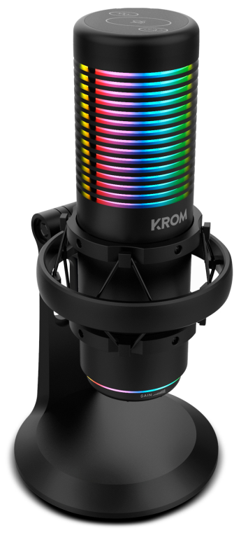 MICROFONO KROM KAZE STREAMING RGB - detalle