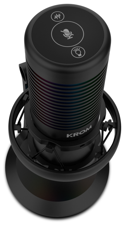 MICROFONO KROM KAZE STREAMING RGB - detalle