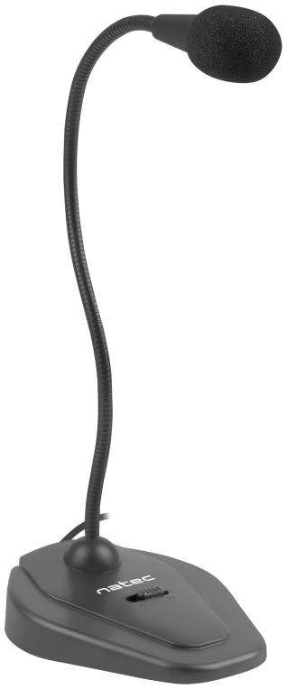 MICROFONO NATEC GIRAFFE 2 OMNIDIRECCIONAL NEGRO - detalle