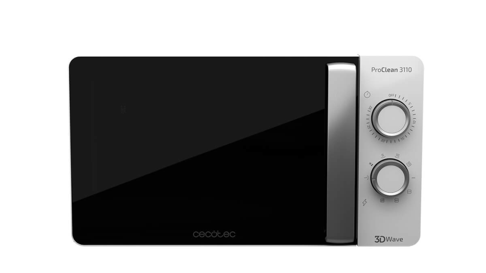 Cecotec 01523 microondas Negro. Blanco Microondas combinado Encimera 20 L 700 W